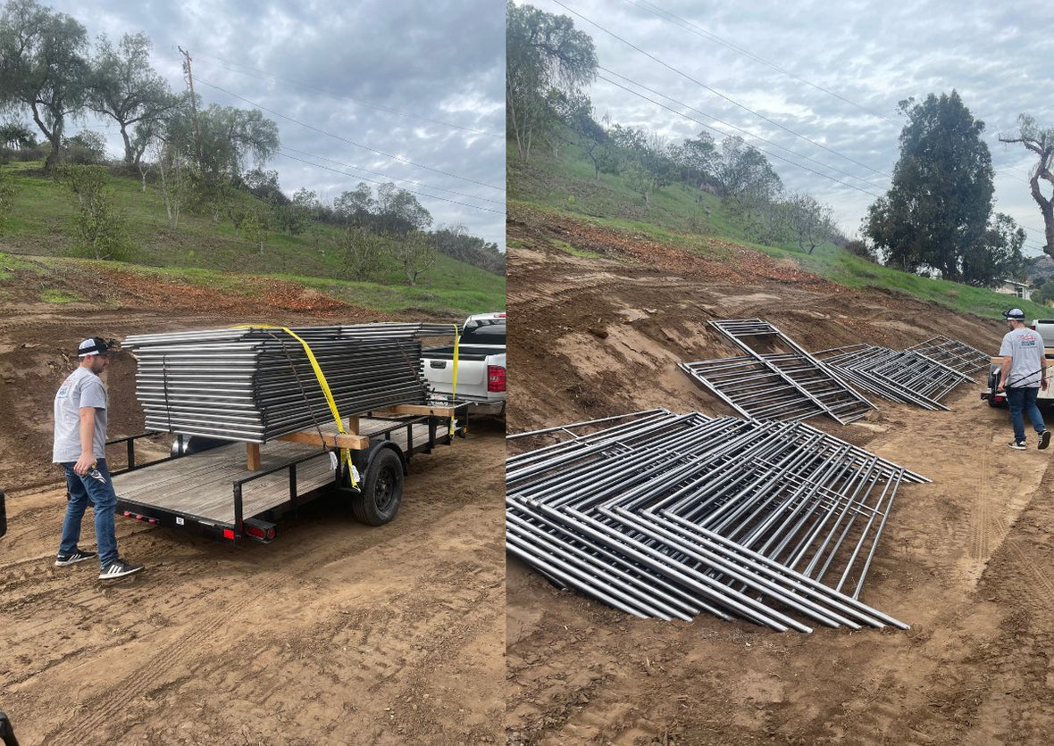 SoCal Fence and Barn Delivers Horse Stalls to Vista, California