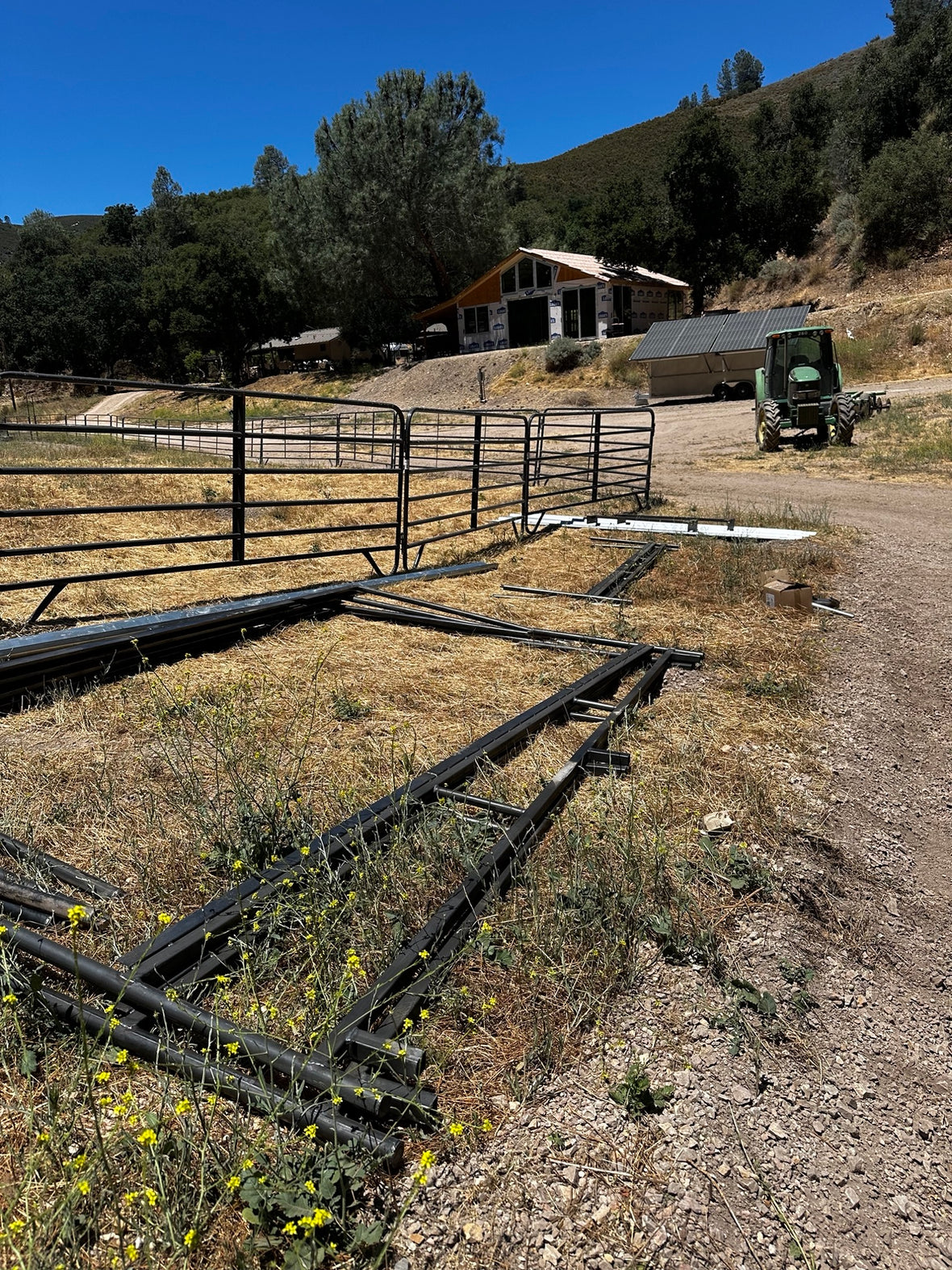 This Horse Stall Delivery to Lockwood, California Was Amazing!