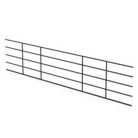 20Ft Continuous Fence Panel 14-Gauge Steel 1-1/4" (5 Rail)