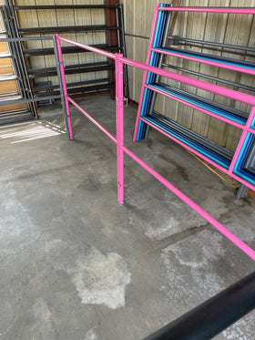 Buy powder-coated-pink 10Ft x 10Ft Portable Travel Pen - Powder Coated