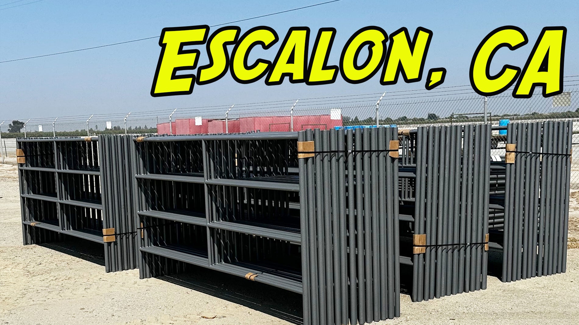 Corral Panels For Sale in Escalon, California NorCal Fence and Barn