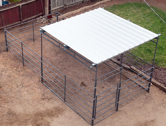 DIY 12x24 Horse Stall Kit with 12x12 Cover: The Ultimate Solution for ...