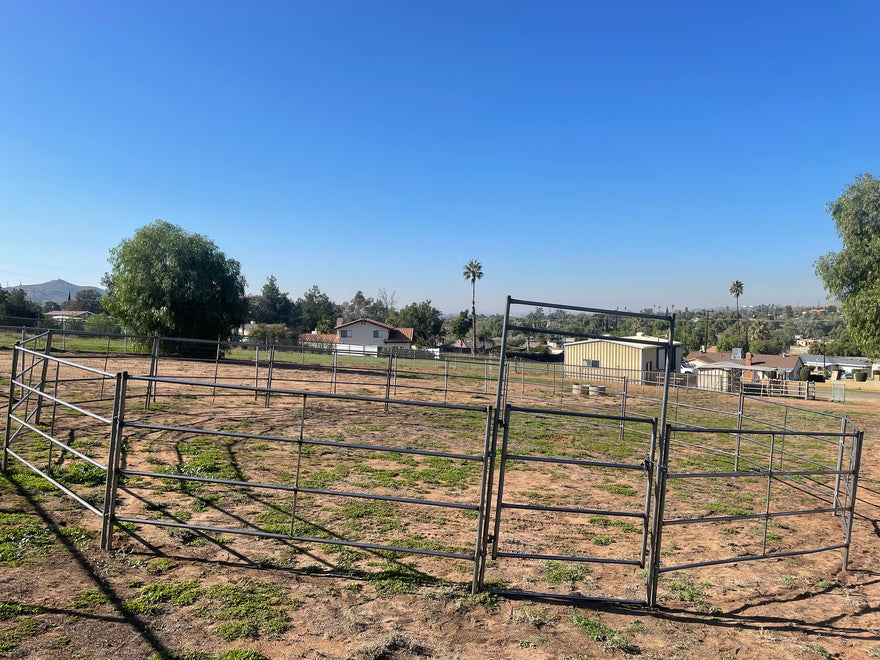 Installing a 40ft Horse Round Pen: A Step-by-Step Guide