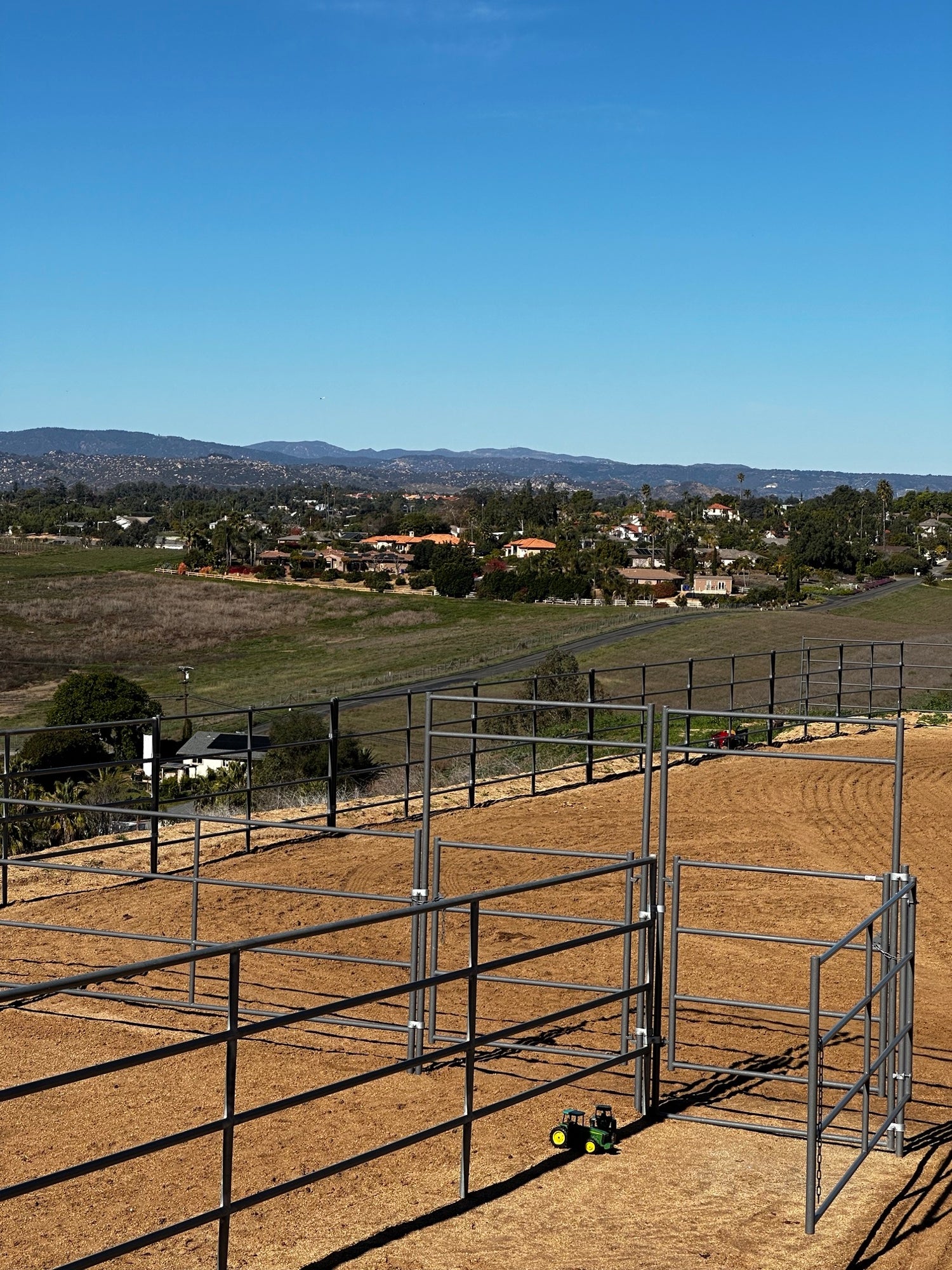 Check Out Our Customer's Beautiful Horse Corral in Fallbrook!