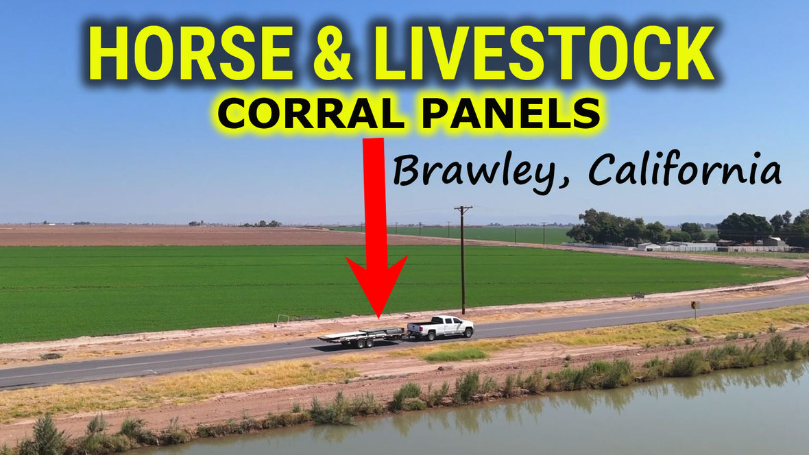 Horse Stall Delivery to Brawley, Ca