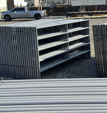 120Ft X 200Ft Riding Arena (5 Rail) 14-Gauge Steel *POWDER COATED* - 0