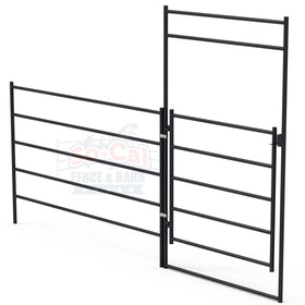 Panel Gate Combo 12ft 5-Rail - 0