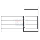Panel Gate Combo 12ft 4-Rail-1