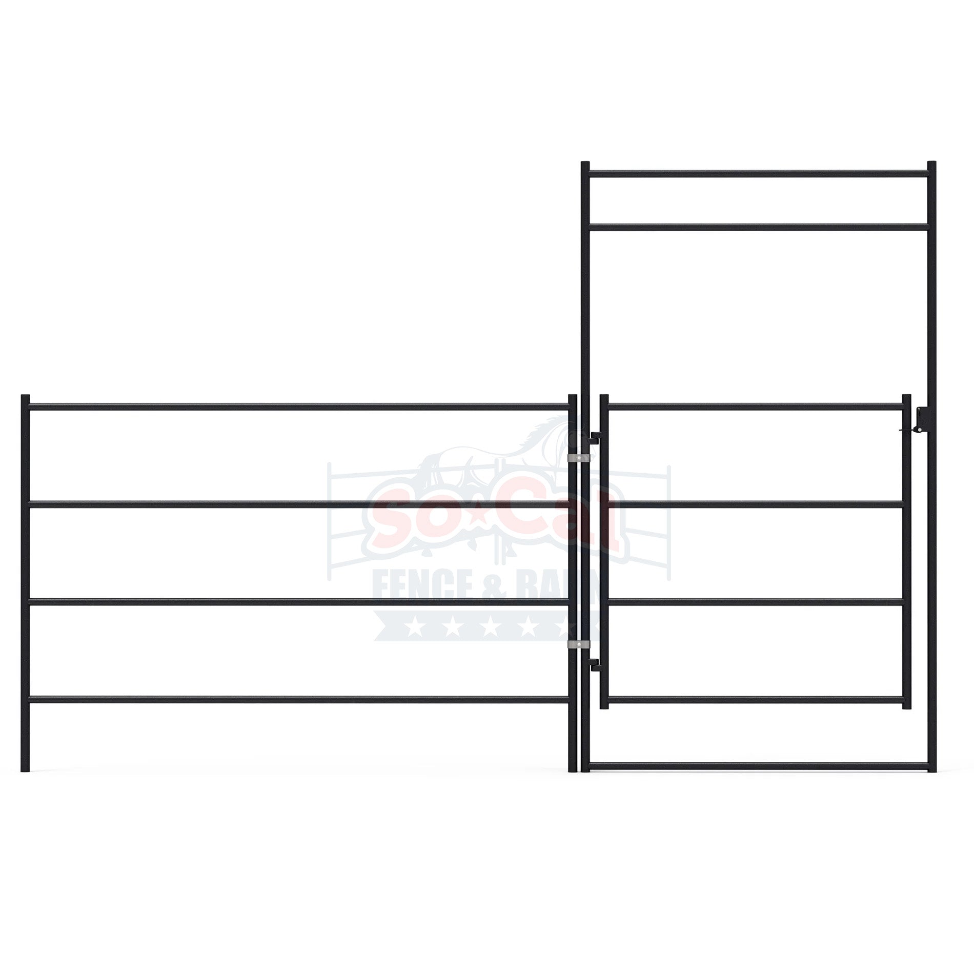 Panel Gate Combo 12ft 4-Rail