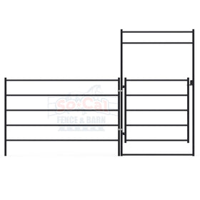 Panel Gate Combo 12ft 5-Rail