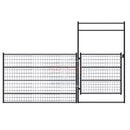 Panel Gate Combo 12ft 4-Rail *WIRE MESH* (14-Gauge)-1