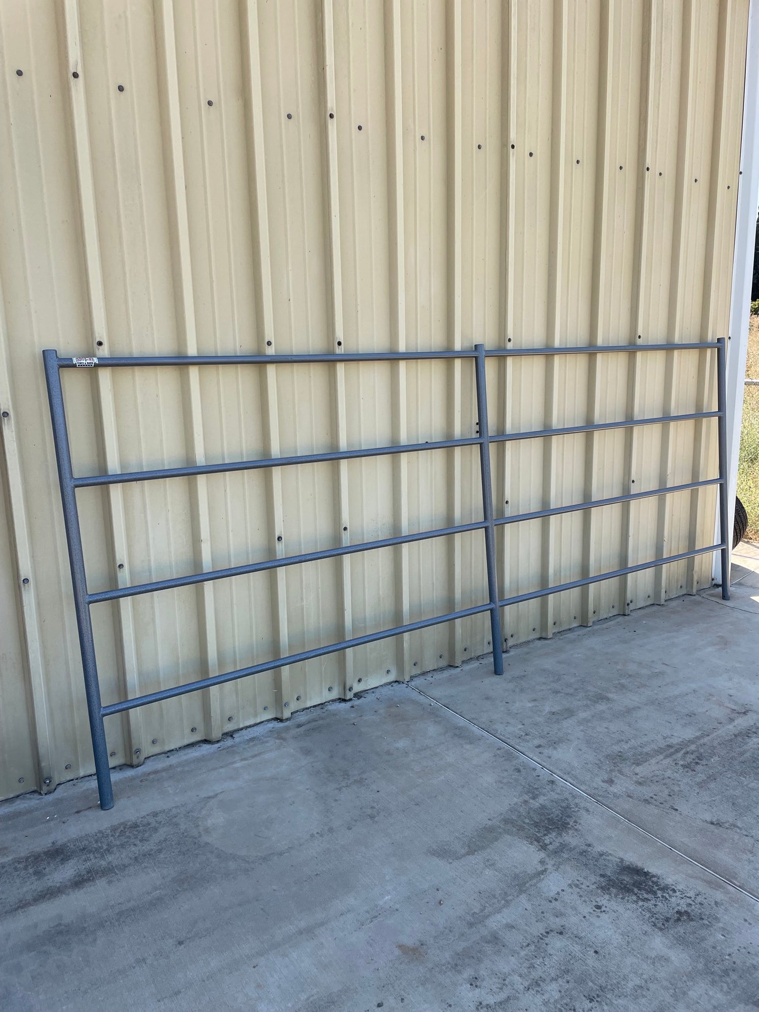 12x12 Horse Stall Kit (4-Rail) | 14-Gauge - Made in USA | SoCal Fence ...