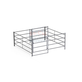 12x12 Horse Stall Kit (4-Rail)