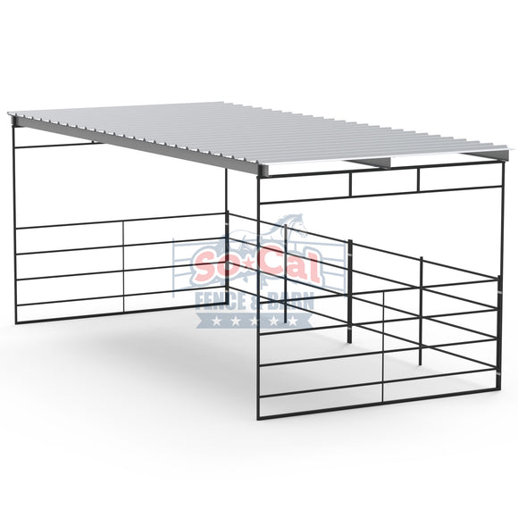 12x24 Horse Shelter Shade Cover Kit (4-Rail)