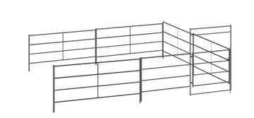 24X24 Add-On Stall (4 Rail)