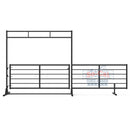 20ft Freestanding Cattle Gate Combo-13