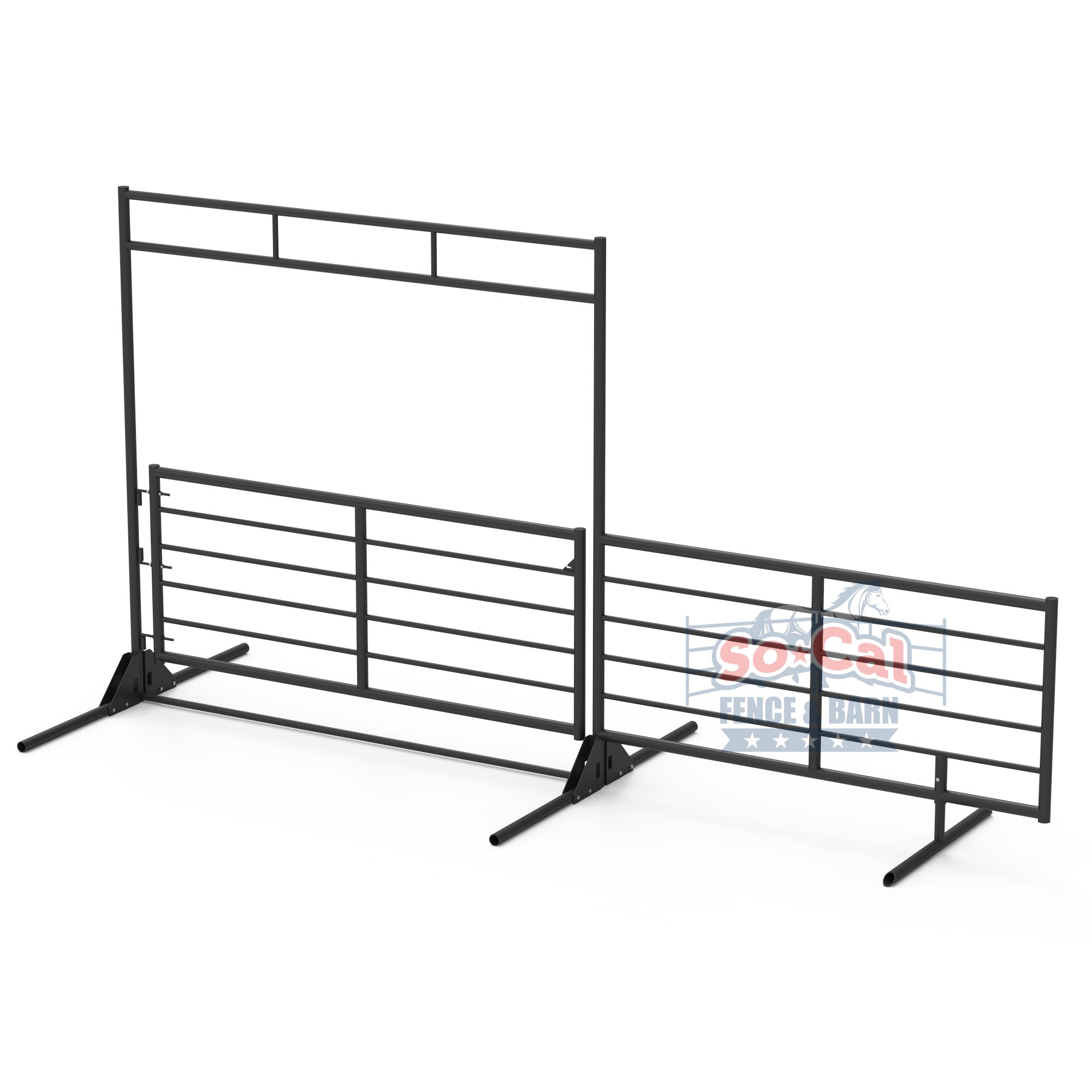 20ft Freestanding Cattle Gate Combo