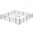 24x24 Horse Stall Kit (5-Rail)-1