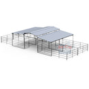Mare Motel with (4) 12x24 Stalls and 12ft Breezeway 4-Rail *LIMITED TIME SALE ON THIS MOTEL ONLY*-4