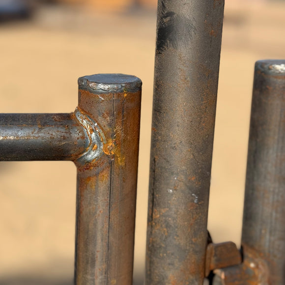 40ft Round Pen (4-Rail) 14-Gauge Steel *RUSTIC*