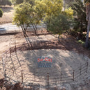 40ft Round Pen (4-Rail) 14-Gauge Steel *RUSTIC*-2