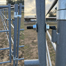 Standard Arena Swing Gate 4Ft X 12Ft (5-Rail) 14 Gauge-4