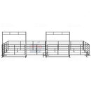 Two 20x20 Portable Cattle Corral System Side-by-Side-4