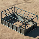 4x8 Heavy Duty Big Bale Cattle Feeder-1