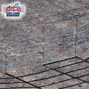 24x24 Economy Horse Stall Kit | 4-Rail | 16-Gauge Galvanized | Light Duty-2