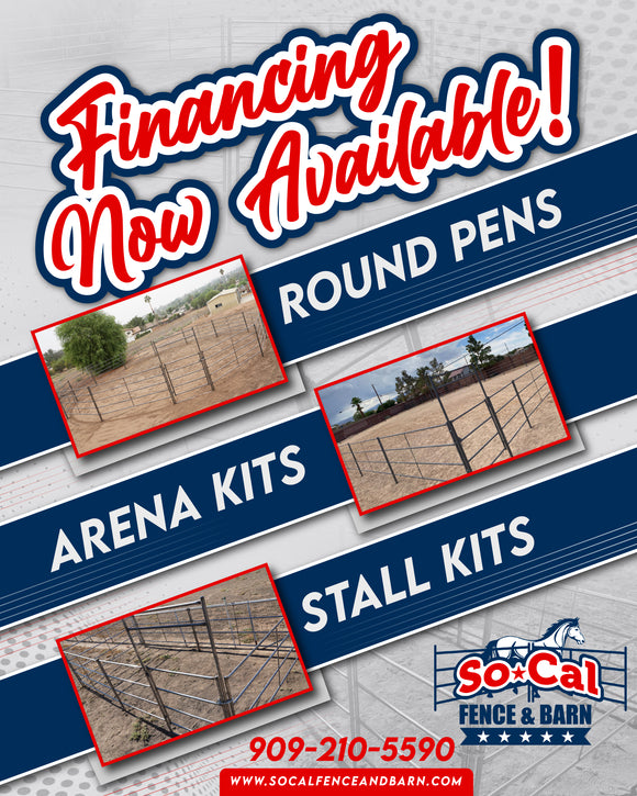 120Ft X 200Ft Riding Arena (5 Rail)