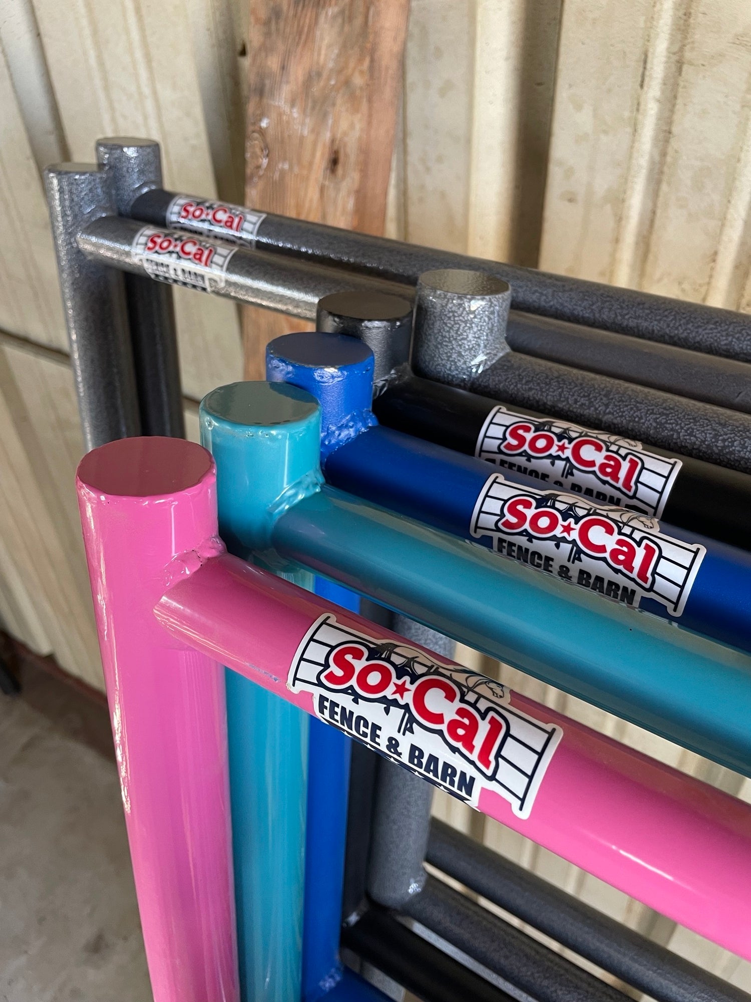 Two 20X20 Side by Side Stall Kit (4 Rail)