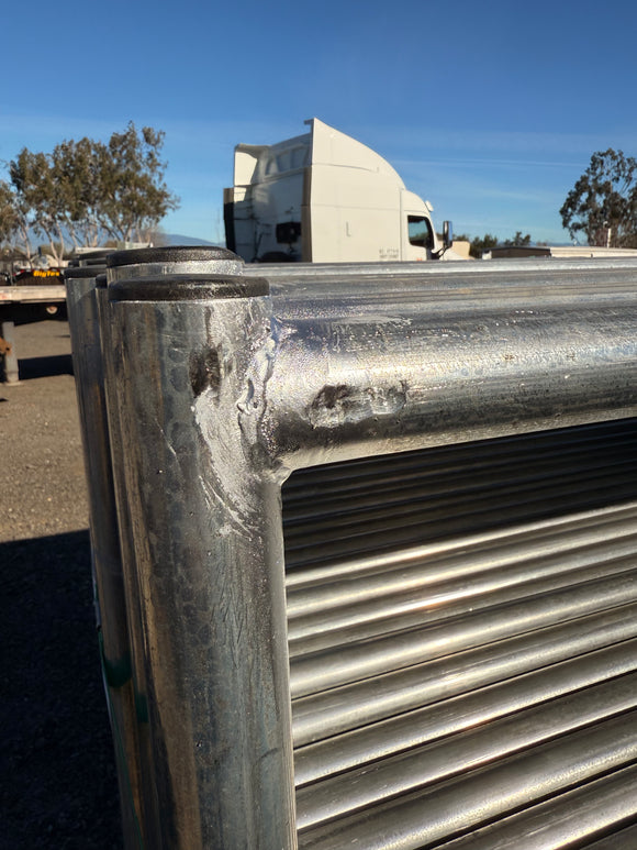 *LIGHT DUTY* 12x5 Horse Corral Panel (4 Rail) 1-5/8" 16 Gauge (Galvanized)