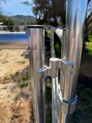 *LIGHT DUTY* Panel Gate Combo 12ft 4-Rail (Galvanized) 16-Gauge-4