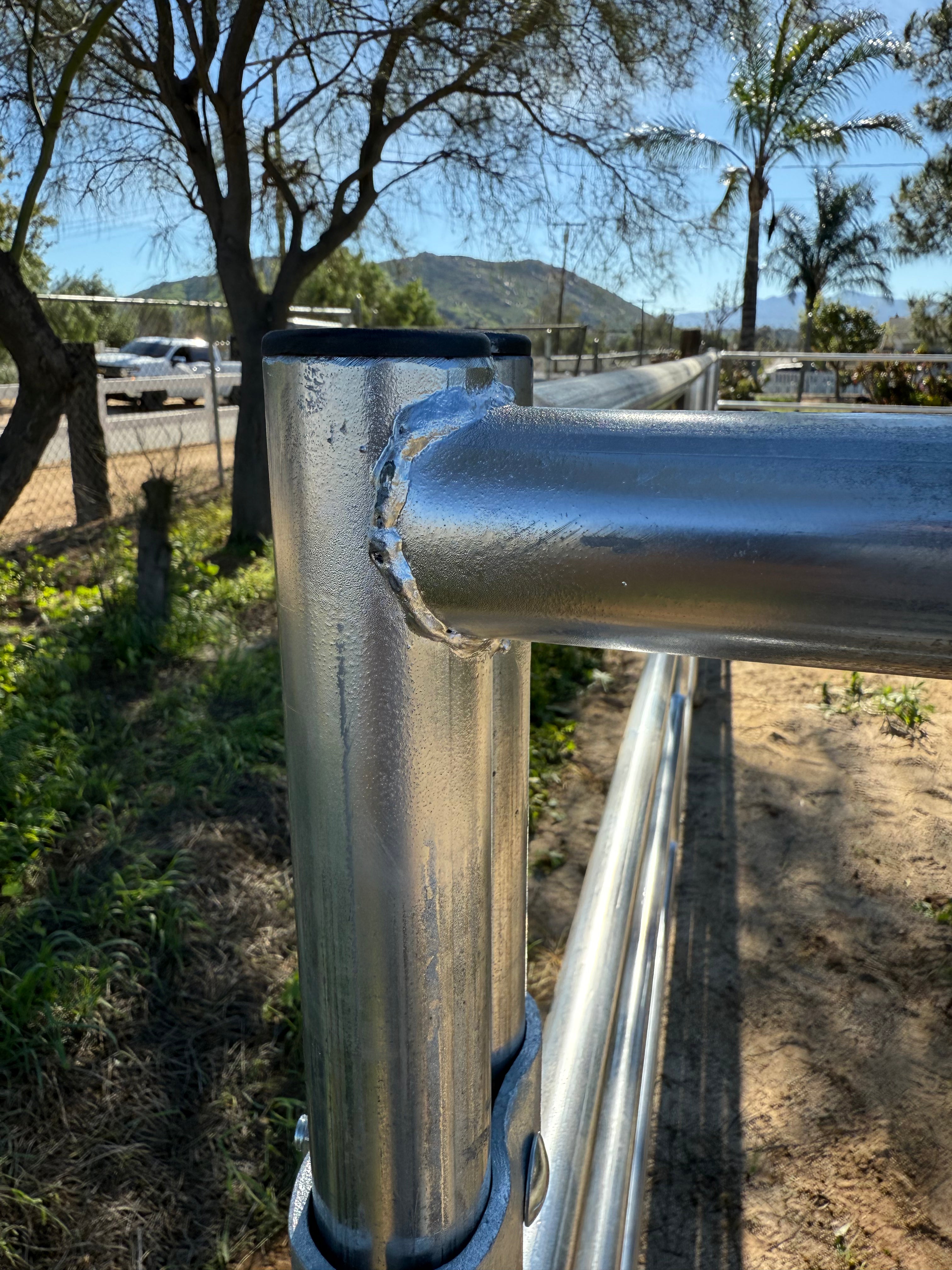 Panel Gate Combo 12ft 4-Rail | 16-Gauge | ON SALE! | SoCal Fence and Barn