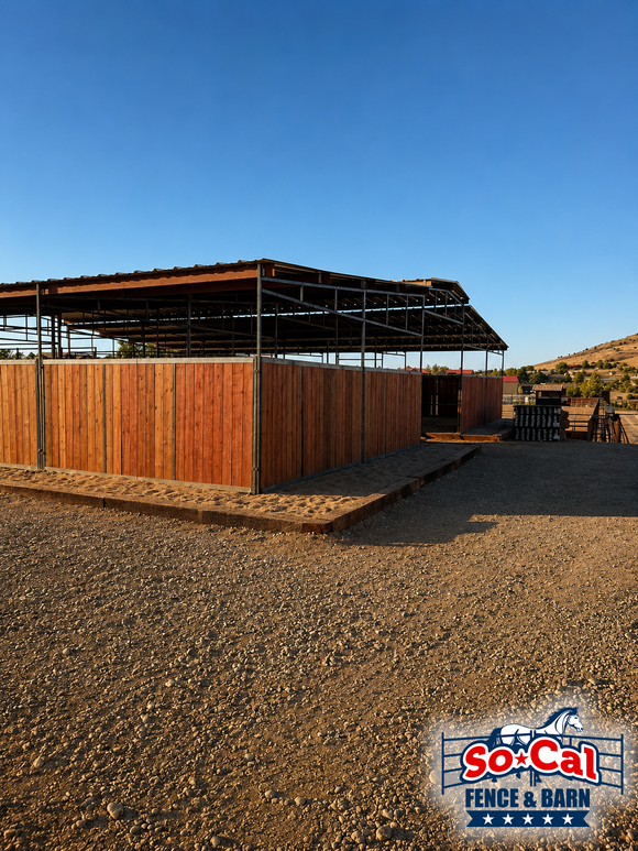 Limited Series - Mare Motel Kit | Fully Covered 12x24 Stalls