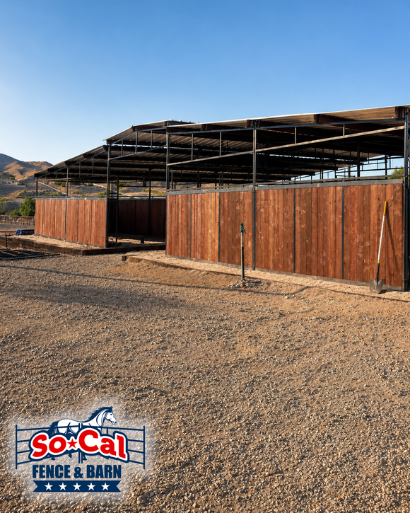 Limited Series - Mare Motel Kit | Fully Covered 12x24 Stalls