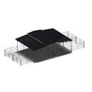Mare Motel with (4) 24x24 Stalls with 12x24 Covers and 12ft Breezeway 4-Rail-1