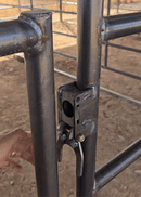 Mare Motel with (4) 12x24 Stalls FULLY COVERED and 12ft Breezeway 5-Rail WOOD INSERTABLE-4