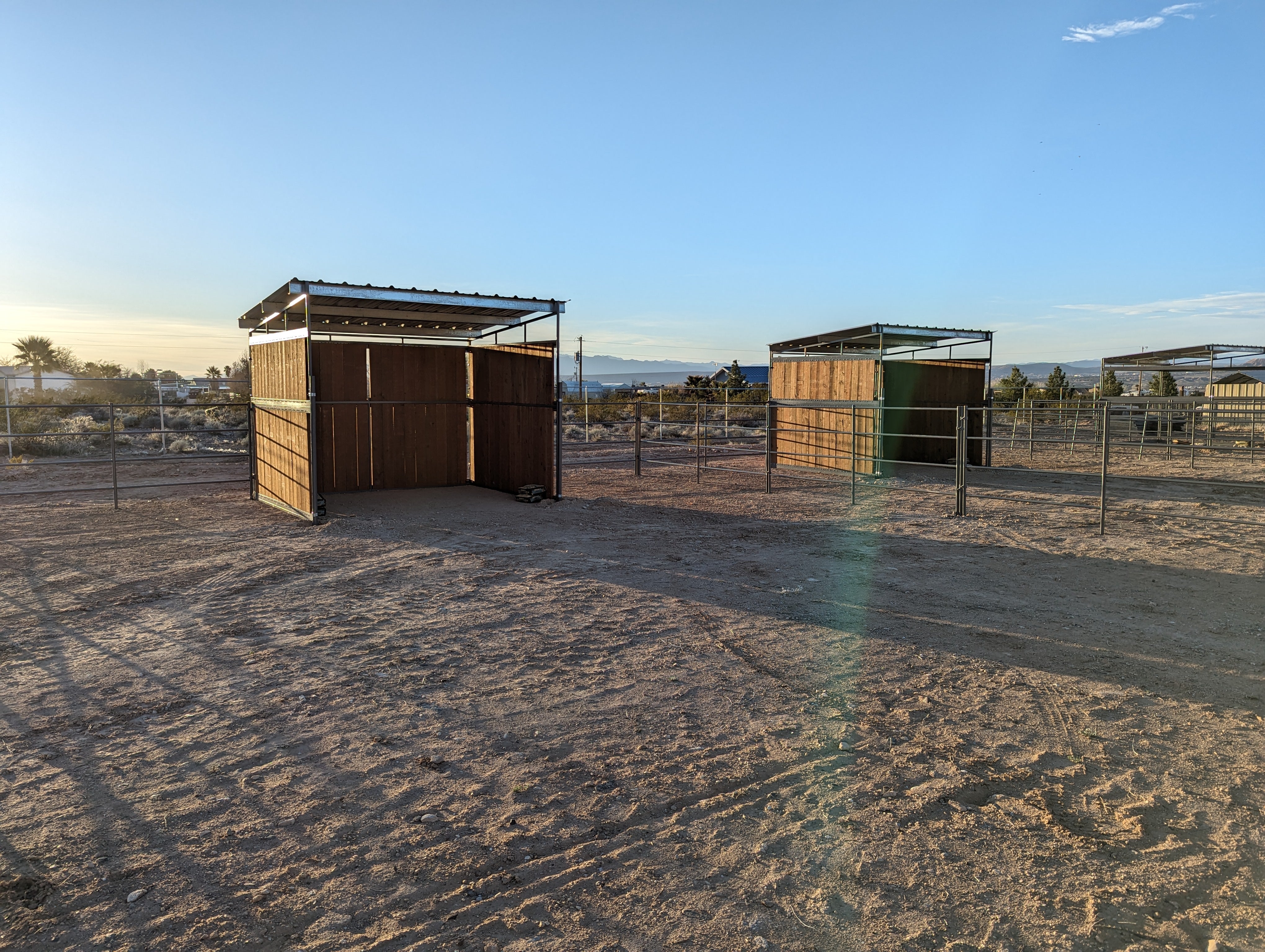 10x10 Loafing Shed (3 Walls)