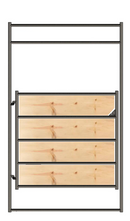 Standard Bow Gate 4 Ft 6 In (5 Rail) *WITH WOOD INSERT CLAMPS*-1