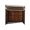 12x12 Loafing Shed (3 Walls) Wood Not Included-1
