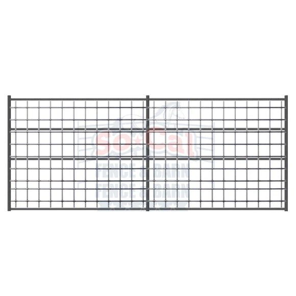 Premium 12x5 Horse Corral Panel *WIRE MESH* (4 Rail) 1-5/8" 14 Gauge
