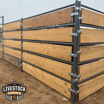 Wood Panel Clamp 1-5/8" | Attaches Wood to Horse Corral Panels - 0