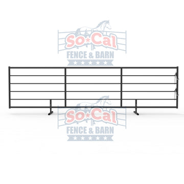 20ft Cattle Livestock Panels 2-3/8" 14 Gauge - Freestanding with Detachable Feet - 0