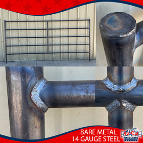 Buy bare-metal-rustic Two 10X20 Side by Side Stall Kit (5 Rail)