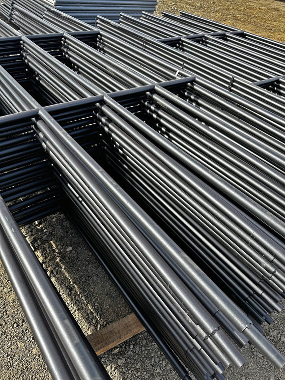 10ft Continuous Fence Panel, Powder-Coated, 1-1/4" (5-Rail)