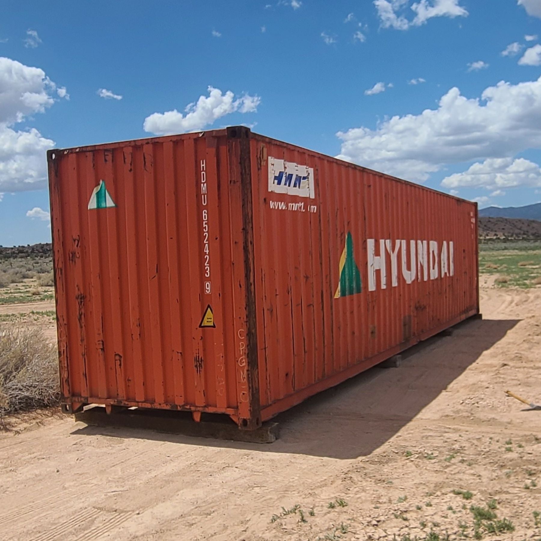 shipping container for tack farm and barn storage