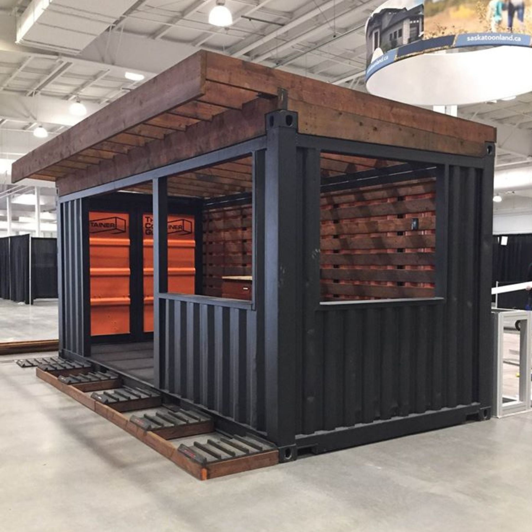 shipping container patio for sale