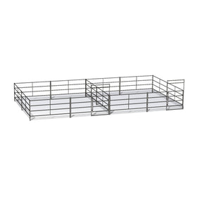 Two 20X20 Side by Side Stall Kit (5 Rail)