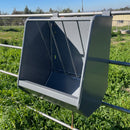 Heavy Duty Horse Feeders Powder Coated Steel "Dapple Gray"-1